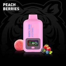 Cargar imagen en el visor de la galería, Peach Berries Luffbar Boring Tiger 25000 Disposable Vape