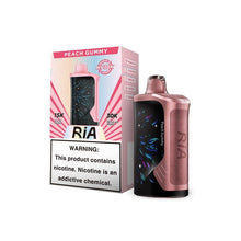Load image into Gallery viewer, Peach Gummy Ria NV30K Vape Disposable 30000 Puffs