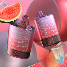 Load image into Gallery viewer, Peach Ice / Watermelon Ice Memers Switcher S22000 Disposable Vape Device With Switchable Lid & Power Screen
