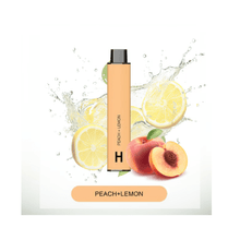 Cargar imagen en el visor de la galería, Peach + Lemon Hyla Dopa Disposable Vape 4500 Zero Nic