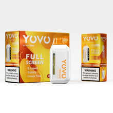 Cargar imagen en el visor de la galería, Peach Orange Pineapple Yovo Ultra 18000 Disposable Vape