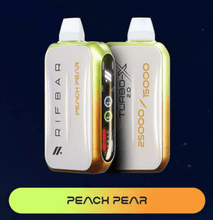 Load image into Gallery viewer, Peach Pear Rifbar Turbo X Disposable 25000