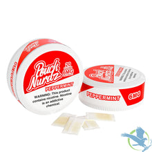 Load image into Gallery viewer, Peppermint Pouch Nurdz Nicotine Pouches 20 Pouches per can
