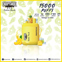 Load image into Gallery viewer, Single / Pineapple Ice Snoopy Smoke Extra Tank Vape 15000 Puffs