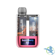 Cargar imagen en el visor de la galería, Pink Burst Supermerry Bar 25K Puffs 2 x 15ML Disposable Vape Device With Dual Tank & HD Screen Animation
