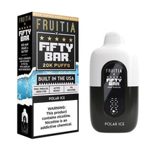 Load image into Gallery viewer, Polar Ice Fruitia x Fifty Bar Vape 20K Disposable