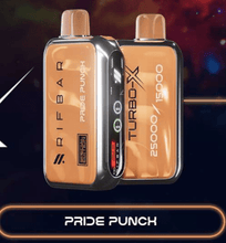 Load image into Gallery viewer, Pride Punch Rifbar Turbo X Disposable 25000