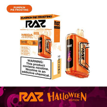 Cargar imagen en el visor de la galería, Pumpkin Pie Frosting (Halloween Edition) Raz TN9000 Disposable Vape