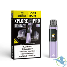 Cargar imagen en el visor de la galería, Purple Urban Tale Lost Mary Explore Pro Pod System Start Kit 1200mah with 2 Pods