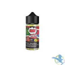 Load image into Gallery viewer, RED WTF (Strawberry Sour Belts) / 0 MG OMG Series Nicotine E-Liquid 100ML