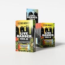 Load image into Gallery viewer, Rainbow Belts Flying Monkey Live Badder Black Series Disposable Vape 2GM