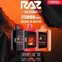 Load image into Gallery viewer, RAZ DC25000 Puff Disposable Vape