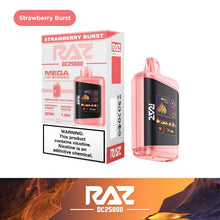 Load image into Gallery viewer, Strawberry Burst / Single RAZ DC25000 Puff Disposable Vape