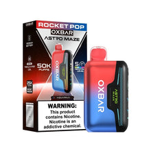 Load image into Gallery viewer, Rocket Pop Oxbar Astro Maze 50K Vape Disposable 50000 Puffs