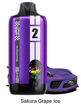 Load image into Gallery viewer, SAKURA GRAPE ICE Airis Speedy Disposable Vape 15000