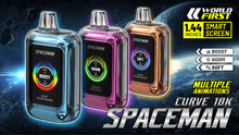 Cargar imagen en el visor de la galería, SPACEMAN CURVE 18K DISPOSABLE