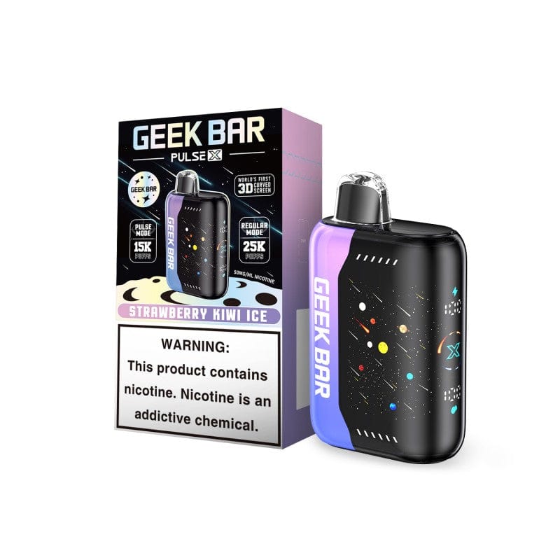 Buy Geek Bar Pulse X Strawberry Kiwi Ice Vape (Meteor Edition) Buy Geek Bar Pulse X Strawberry Kiwi Ice Vape (Meteor Edition)