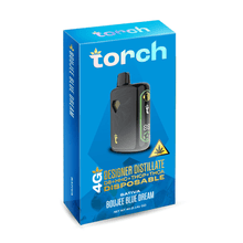 Load image into Gallery viewer, Sativa - Boujee Blue Dream Torch Designer Distillate Disposable