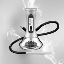 Load image into Gallery viewer, Silver Dkhaan Portable Hookah