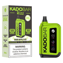 Load image into Gallery viewer, Sour Apple Ice Kado Bar Rizz 25K