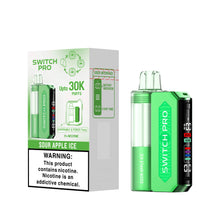 Load image into Gallery viewer, Sour Apple Ice (Pod Kit) Switch Pro Disposable 30000