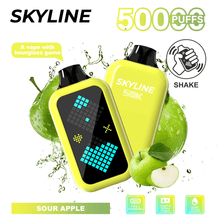 Load image into Gallery viewer, Sour Apple Skyline 50000 Disposable
