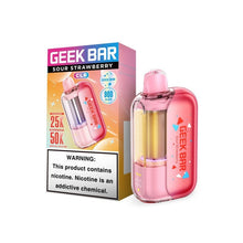 Load image into Gallery viewer, Sour Strawberry Geek Bar CLR Disposable 50K