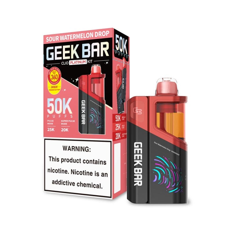 Buy Geek Bar Clio Platinum 50K Disposable Kit Buy Geek Bar Clio Platinum 50K Disposable Kit