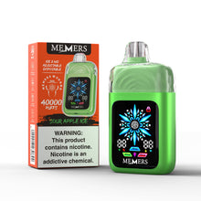Load image into Gallery viewer, Sour Apple Ice MEMERS WUKONG V40000 DISPOSABLE VAPE 40K PUFFS