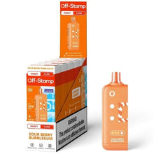 Load image into Gallery viewer, Sour Berry Bubblegum Off Stamp Classic Cube 25000 Disposable Vape Pod