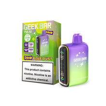 Load image into Gallery viewer, Sour Blue Dust (Pink Lemonade w/ Sour Blueberries) (Sour Edition) Geeek Bar Pulse Sour Edition Disposable