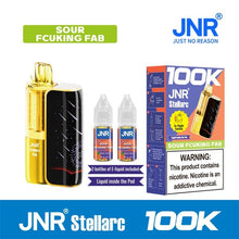 Load image into Gallery viewer, Pod Kit / Sour Fcuking Fab Jnr Stellararc 100K Disposable Pod Kit