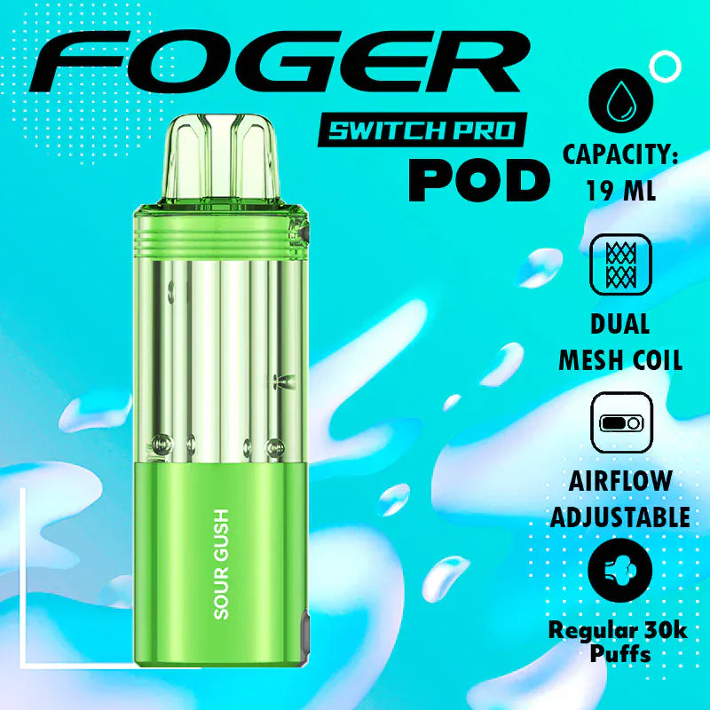Sour Gush Foger Switch Disposable Vape 30K Puffs
