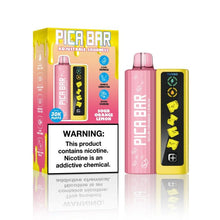 Load image into Gallery viewer, Sour Orange Lemon (Adjustable Sourness) Pica Bar Tuning Vape Disposable 30K FULL KIT