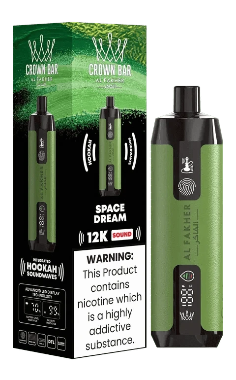 Space Dream Al Fakher Crown Bar Vape Sound 12k | Same Day Shipping Space Dream Al Fakher Crown Bar Vape Sound 12k | Same Day Shipping