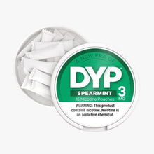 Load image into Gallery viewer, Spearmint / 3 MG Dyp Nicotine Pouches 15 per can