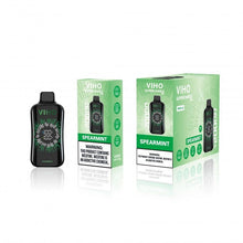 Cargar imagen en el visor de la galería, 10 Pack / Spearmint (New) VIHOOO Supercharge 20K Disposable Vape