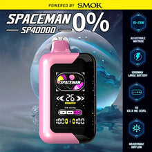 Load image into Gallery viewer, Stawberry Ice Spaceman SP40000 Zero Nicotine Disposable Vape