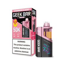 Load image into Gallery viewer, Pod Only / Strawberry B-Burst Geek Bar Clio Platinum 50K Disposable Kit