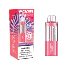 Cargar imagen en el visor de la galería, Strawberry B-Pop Fogr Next 40K Disposable Pods