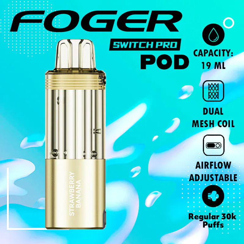 Strawberry Banana Foger Switch Disposable Vape 30K Puffs Strawberry Banana Foger Switch Disposable Vape 30K Puffs
