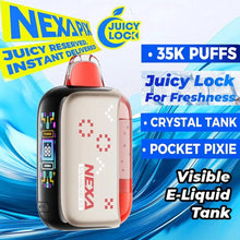 Cargar imagen en el visor de la galería, Strawberry Ice Nexa Pix 35K Disposable Vape