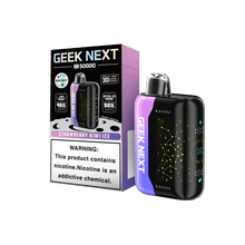 Cargar imagen en el visor de la galería, Strawberry Kiwi Ice Geek Next X50000 50K Disposable Vape