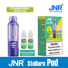 Load image into Gallery viewer, Pod Only / Strawberry Kiwi Ice Jnr Stellararc 100K Disposable Pod Kit