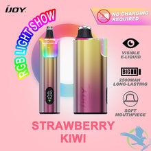 Load image into Gallery viewer, Strawberry Kiwi Ijoy Xp IO 50000 Disposable Vape