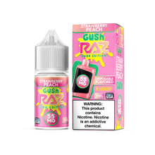 Load image into Gallery viewer, Strawberry Peach Gush Pod Juice Raz Gush E Liquid 55ml 30mg E-Liquid