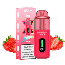 Cargar imagen en el visor de la galería, Strawberry Punch Ploox XS 25k Disposable Vape