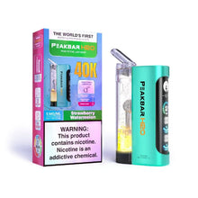 Load image into Gallery viewer, Strawberry Watermelon Peakbar H2o Disposable 40K