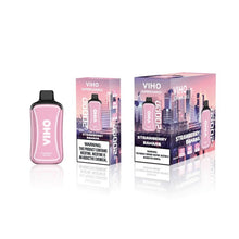Cargar imagen en el visor de la galería, Single / Strawberry Banana VIHO Supercharge 20K Disposable Vape