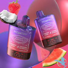 Load image into Gallery viewer, Strawberry Coconut / Strawberry Watermelon Memers Switcher S22000 Disposable Vape Device With Switchable Lid & Power Screen
